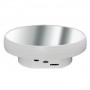 Поворотний стіл для зйомки 16см білий дзеркальний USB/AAA Puluz TBD0606196501