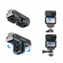 Кріплення DJI Action 6/5/Nano Osmo 360 магнітне швидкознімне алюмінієве Puluz PU794B