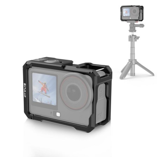 Рамка DJI Action 6 алюмінієва 1/4 холодний черевик Puluz PU1074B