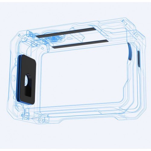 Рамка DJI Action 6 алюмінієва 1/4 холодний черевик Puluz PU1074B
