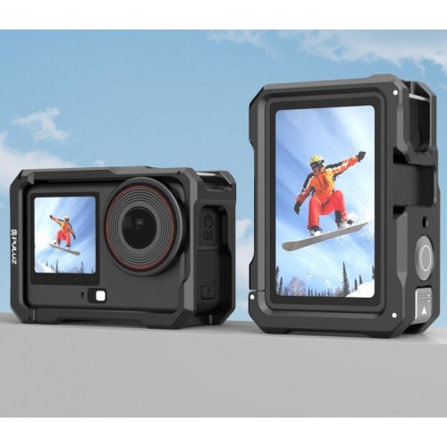 Рамка DJI Action 6 алюмінієва 1/4 холодний черевик Puluz PU1074B