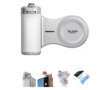 Mâner cu încărcare wireless pentru iPhone Telesin P5-MP-003WH