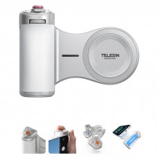 Тримач з бездротовою зарядкою для iPhone ручка для зйомки Magnetic Pro Telesin P5-MP-003WH
