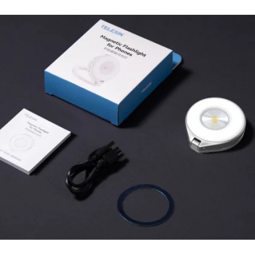Спалах для телефону міні-світло магнітне MagSafe 2500-6500К Telesin P5-BGD-17SR