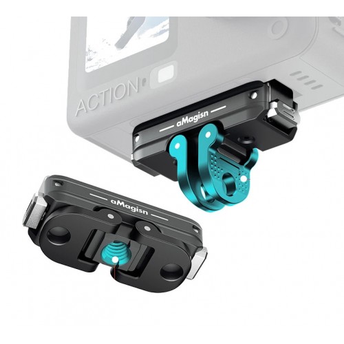 Кріплення DJI Action 6/5/4/ Osmo Nano/360 магнітне швидкознімне aMagisn AA42