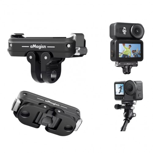 Кріплення DJI Action 6/5/4/ Osmo Nano/360 магнітне швидкознімне aMagisn AA42