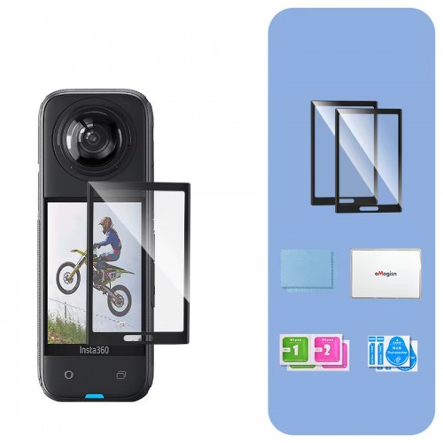 Скло Insta360 X5/X4 на екран 2шт загартоване 9H aMagisn AD10-B