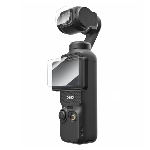 Скло Osmo Pocket 4/3 на лінзу екран захисне загартоване 9H 2.5D Telesin S6-FLM-01-TDJ