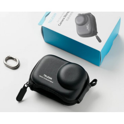 Кейс DJI Action 6 / 5 Pro міні захисний вологостійкий Telesin S6-PRC-33BK-TDJ