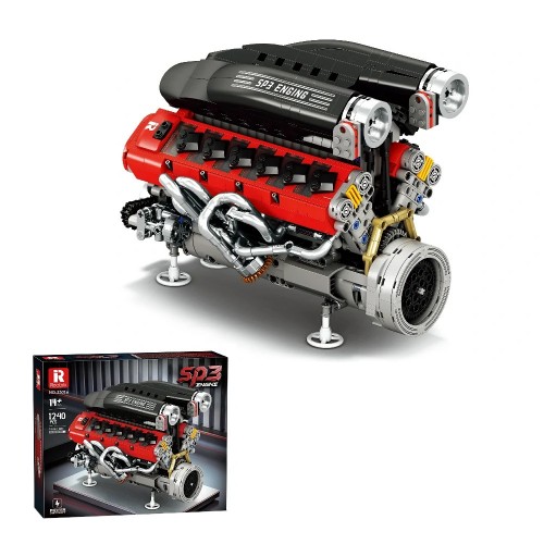 Конструктор двигун Ferrari Daytona SP3 1240 деталей Reobrix 33016
