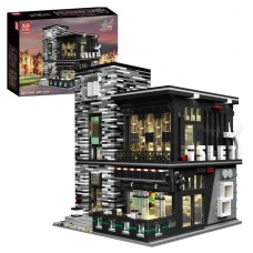 Конструктор Сучасний вуличний бар з підсвіткою 3992 деталей Mould King 16042