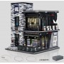Конструктор Сучасний вуличний бар з підсвіткою 3992 деталей Mould King 16042