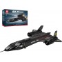Конструктор Стратегічний літак-розвідник SR-71 Blackbird на 1733 деталі Reobrix 33041