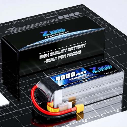 Аккумулятор LiPo 6S 22.2V 100C 4000mAh XT60 Zeee lipo-222v-001-91