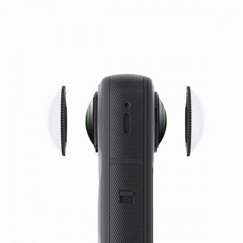 Защитные линзы Insta360 X5 для объектива камеры олеофобные Telesin S5-FLT-39-TIS
