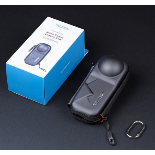 Защитный чехол для Insta360 X5 и X4 полуоткрытый Telesin S6-PRC-19-TIS