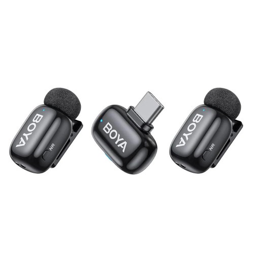 Микрофон беспроводной для смартфонов Type-C ИИ-шумоподавление Boya Mini 2-04