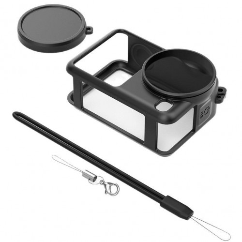 Чехол для DJI Action 6 силиконовый с защитой объектива Puluz SYA003157601A