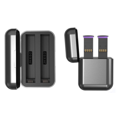 Комплект зарядное устройство два аккумулятора Insta360 X5 2800мАч AC Prof JH-X5-03
