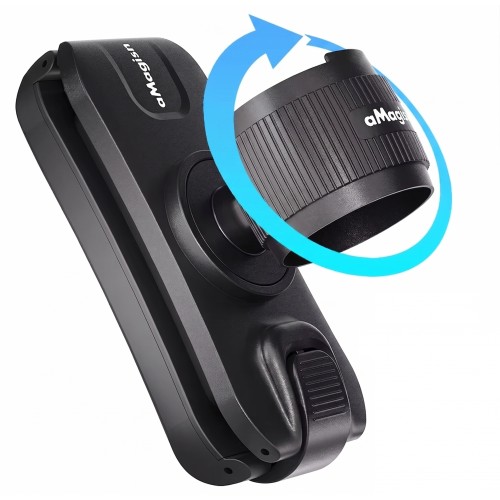 Тримач монопода на рюкзак прищіпка поворотна 360 aMagisn AM12