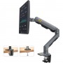 Braț de birou pentru monitor North Bayou G60, 27-60″, până la 16 kg, RGB