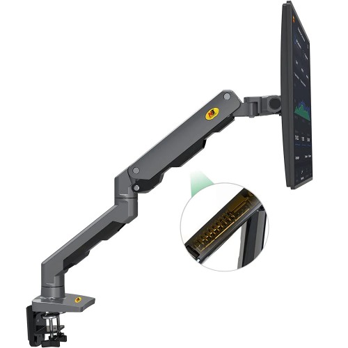 Braț de birou pentru monitor North Bayou G60, 27-60″, până la 16 kg, RGB