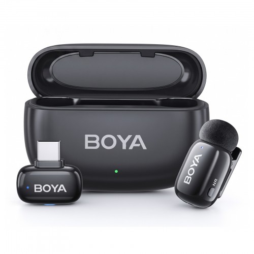 Мікрофон бездротовий для смартфонів Type-C один передавач з кейсом Boya Mini 2-05