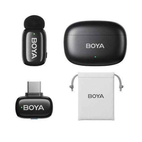 Мікрофон бездротовий для смартфонів Type-C один передавач з кейсом Boya Mini 2-05