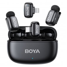 Бездротовий мікрофон Boya Mini 2-01 для iPhone та Android (2 TX + 2 RX)