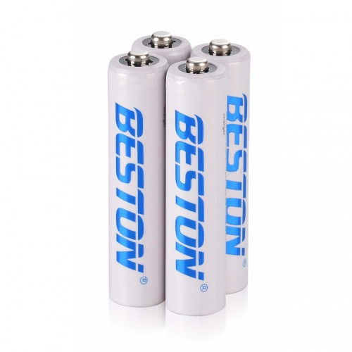 Набор аккумуляторов и зарядка Beston C8002 Kit (AAA 4 шт, 600 mAh) Набор аккумуляторов и зарядка Beston C8002 Kit (AAA 4 шт, 600 mAh)