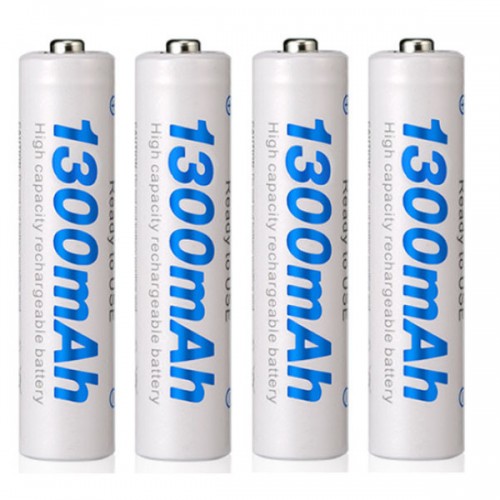 Набір акумуляторів та зарядка Beston C8002 Kit (AAA 4 шт, 1300 mAh) Набір акумуляторів та зарядка Beston C8002 Kit (AAA 4 шт, 1300 mAh)