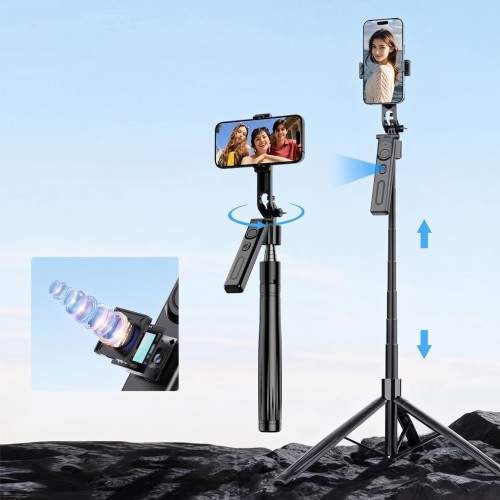 Розумний штатив Jmary KT-269 для телфону (з AI-трекінгом) Розумний штатив Jmary KT-269 для телфону (з AI-трекінгом)