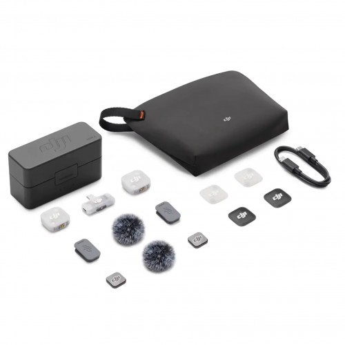 Беспроводной микрофон DJI Mic Mini 2 для смартфонов (2 TX + 1 Mobile RX + Charging Case)