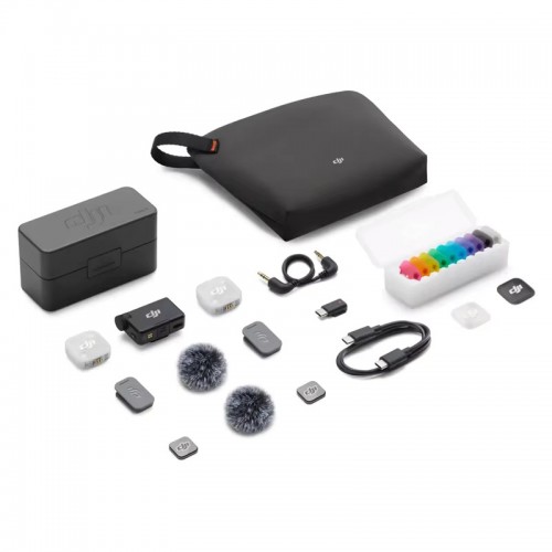 Беспроводной микрофон DJI Mic Mini 2 для камер и смартфонов (2 TX + 1 RX + Charging Case) Беспроводной микрофон DJI Mic Mini 2 для камер и смартфонов (2 TX + 1 RX + Charging Case)