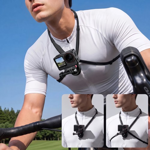 Гнучке магнітне кріплення Ulanzi ZJ09 на шию для камер GoPro DJI Insta360 Гнучке магнітне кріплення Ulanzi ZJ09 на шию для камер GoPro DJI Insta360