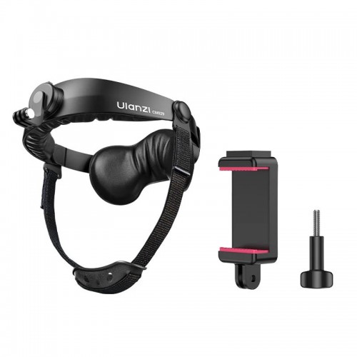 Кріплення на голову Ulanzi CM029 для екшн-камер GoPro та смартфонів (із затискачем)