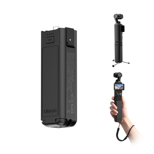 Аккумуляторная рукоятка Ulanzi PK-22 для DJI Pocket 4 Pro / 4 / 3 (4800mAh) Аккумуляторная рукоятка Ulanzi PK-22 для DJI Pocket 4 Pro / 4 / 3 (4800mAh)