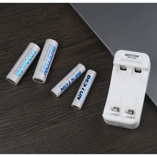 Зарядное устройство двойное AA/AAA USB Beston BST-C8001