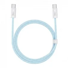 Кабель Type-C/Type-C швидка зарядка 100Вт 1м блакитний Baseus Dynamic CALD000203