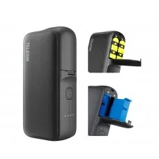 Зарядка повербанк для аккумуляторов GoPro 12/11/10/9/8/7/6/5 10000мАч USB Type-C Telesin GP-PB-001