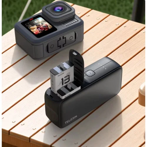 Зарядка повербанк GoPro 13 10000мАч 20Вт Telesin S0-PB-01-TGP