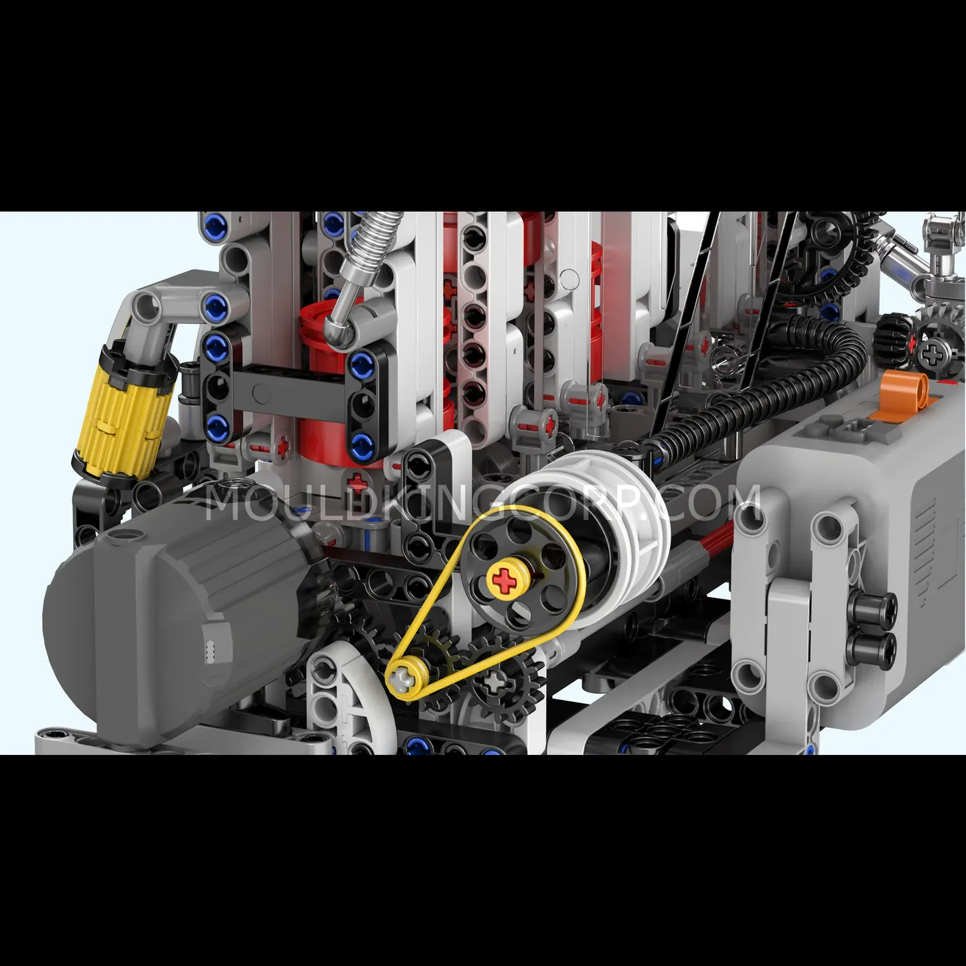 Construcția și detaliile utile ale modelului Mould King 10087