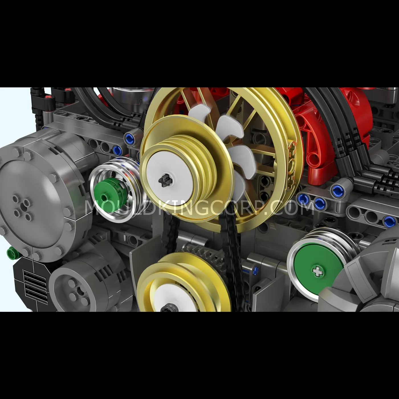 Construcția și detaliile utile ale modelului Mould King 10181