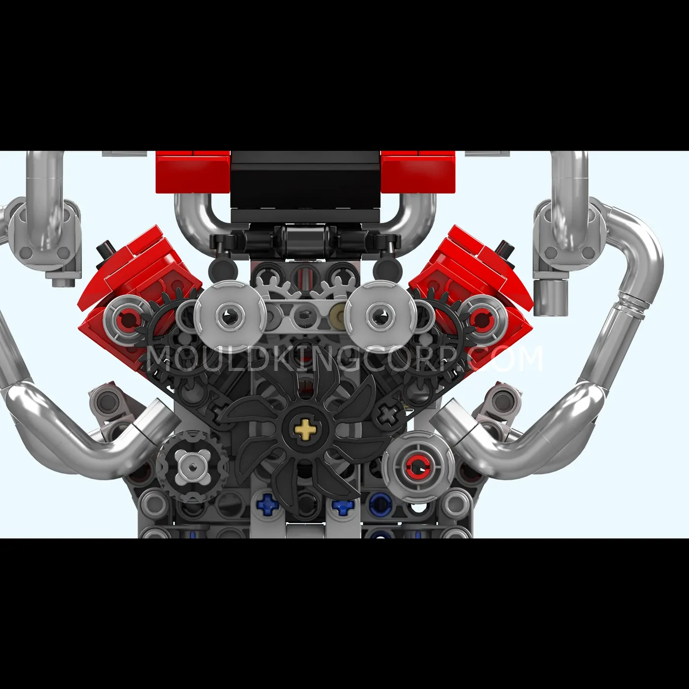 Construcția și detaliile utile ale modelului Mould King 10204