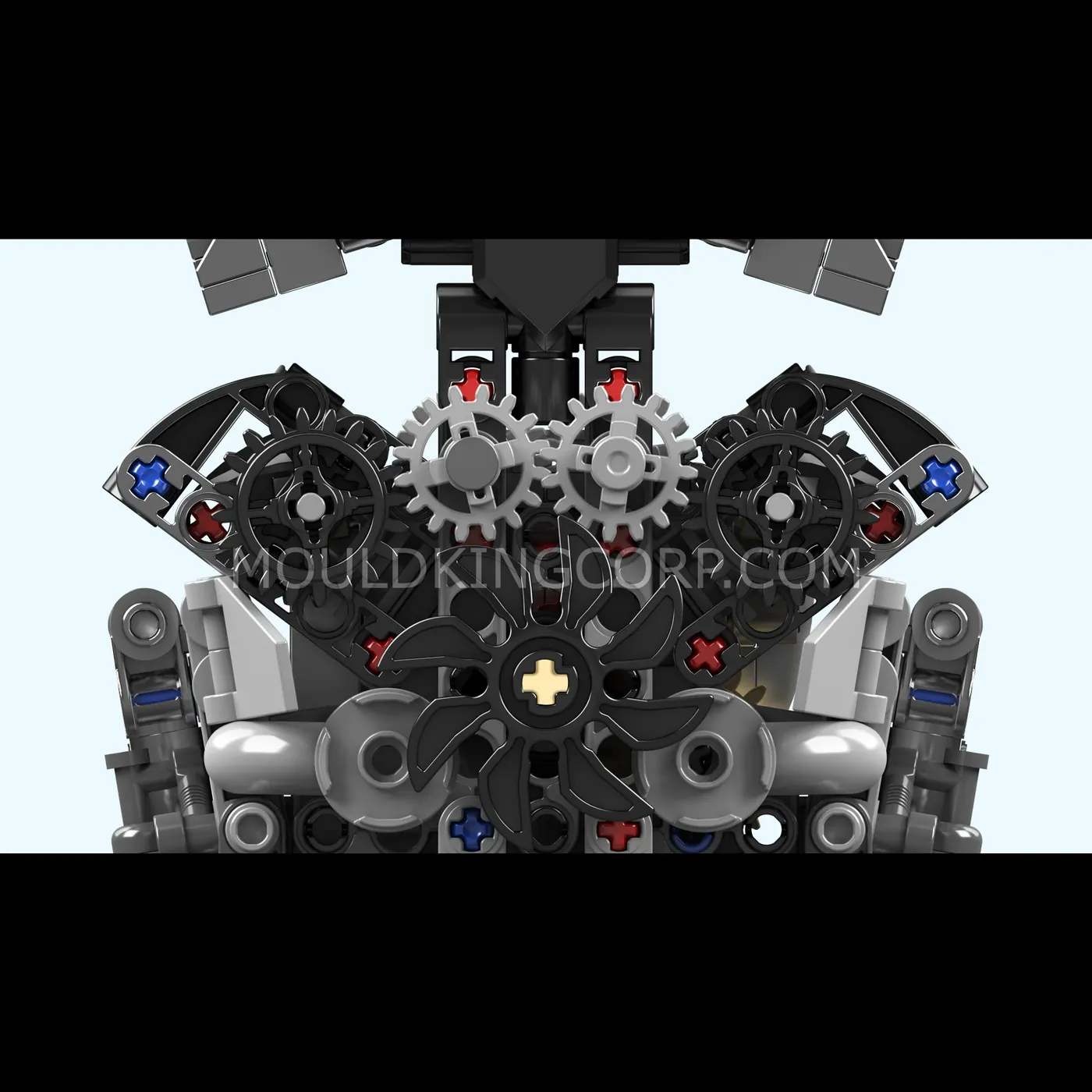 Construcția și detaliile utile ale modelului Mould King 10205